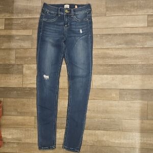 Sneak Peek Dark Blue Skinny Jeans